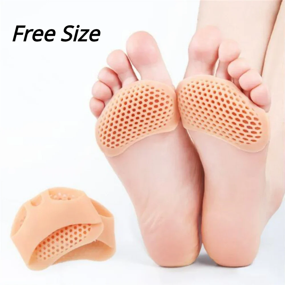 Metatarsal Pads Forefoot Socks High Heels Forefoot Pads Anti Slip Shock Resistance Pressure Reduction Thickened Foot Protectors