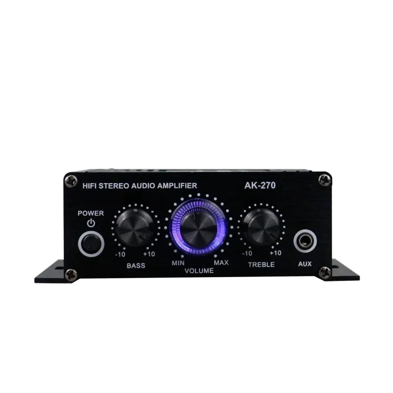 Mini Amplificador Audio Power Amplifier 12V 400W Stereo FM HIFI 2CH Audio Music Player Stereo Audio Amplifier For Mic Car Home