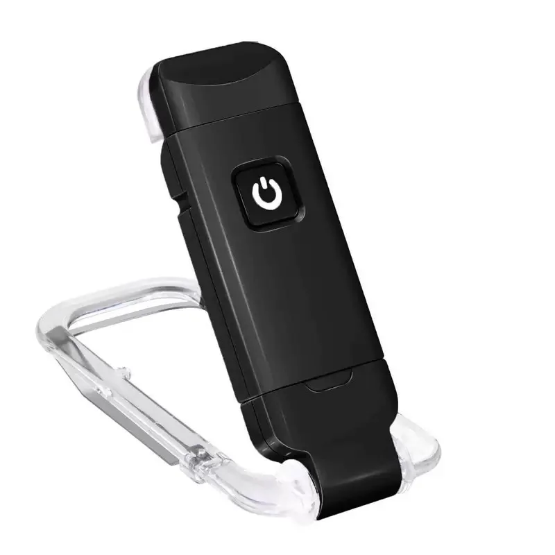 Mini Light Reading Clip Light LED Small Night Light USB Charging Adjustable Brightness Eye Protection Portable