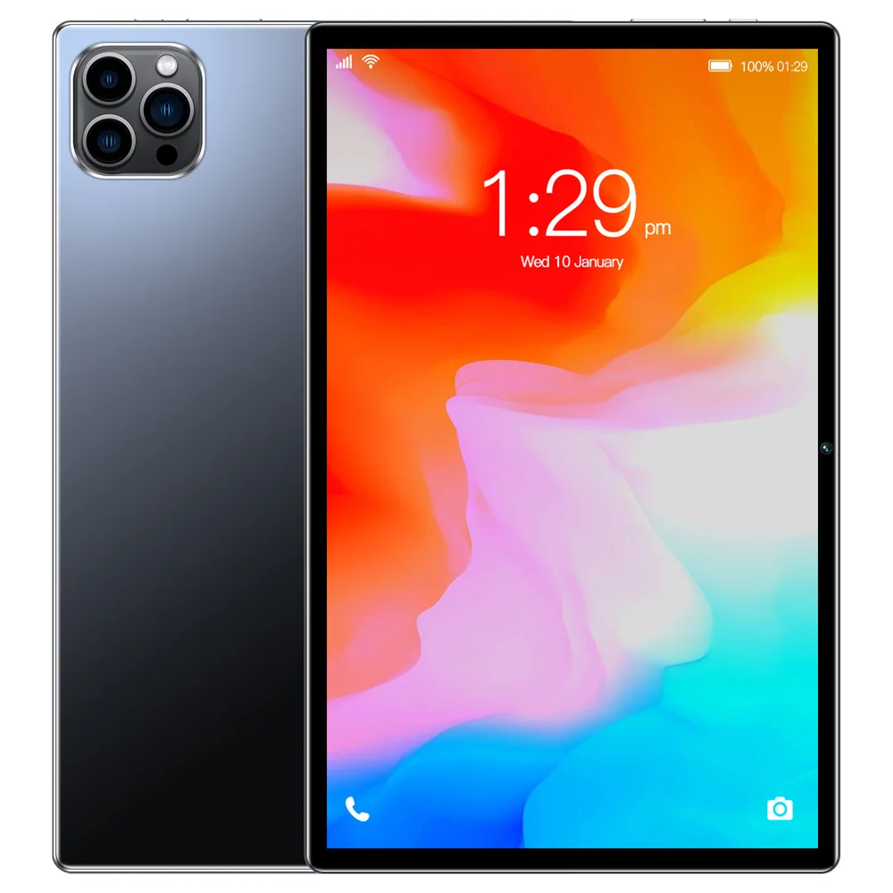 New 10.1 Inch Android Tablet Pc Google Play Octa Core Dual Cameras Dual SIM 3G Phone Call Tablets Bluetooth Wifi 4GB+64GB ROM