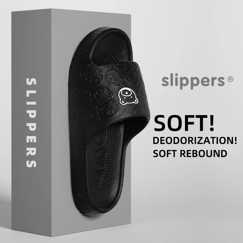 Non-Slip Slippers for Women Outdoor Wear 2024 New Indoor Home Sandals Female Summer Eva