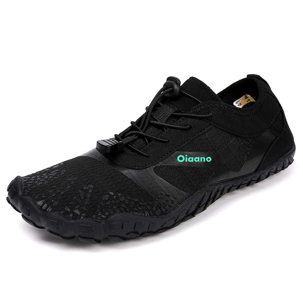 Oiaano Wide Toe Man Barefoot Black Shoes Woman Sports Sneaker Unisex Water Booties Male Aqua Beach Soft Sole Light Breathable