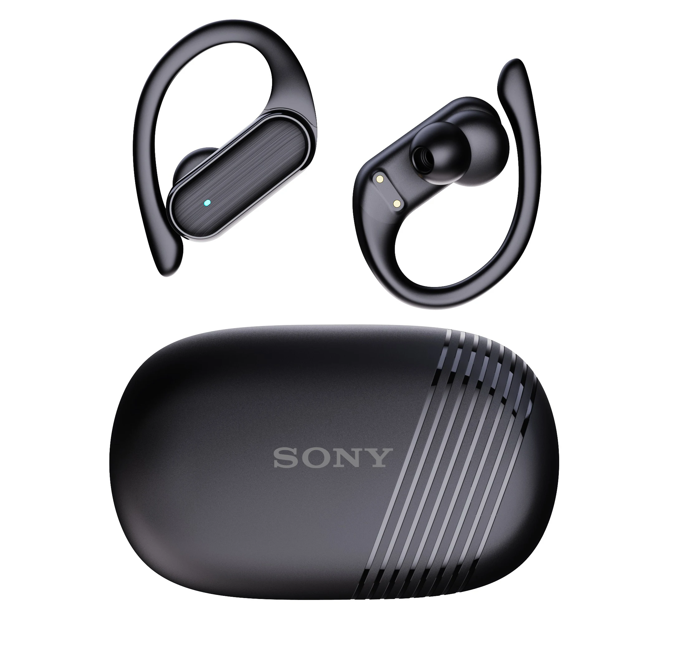 Original Sony A520 Bluetooth Earphones True Wireless Earbuds Touch Control HiFI Stereo Waterproof EarHook Headset Game Headset
