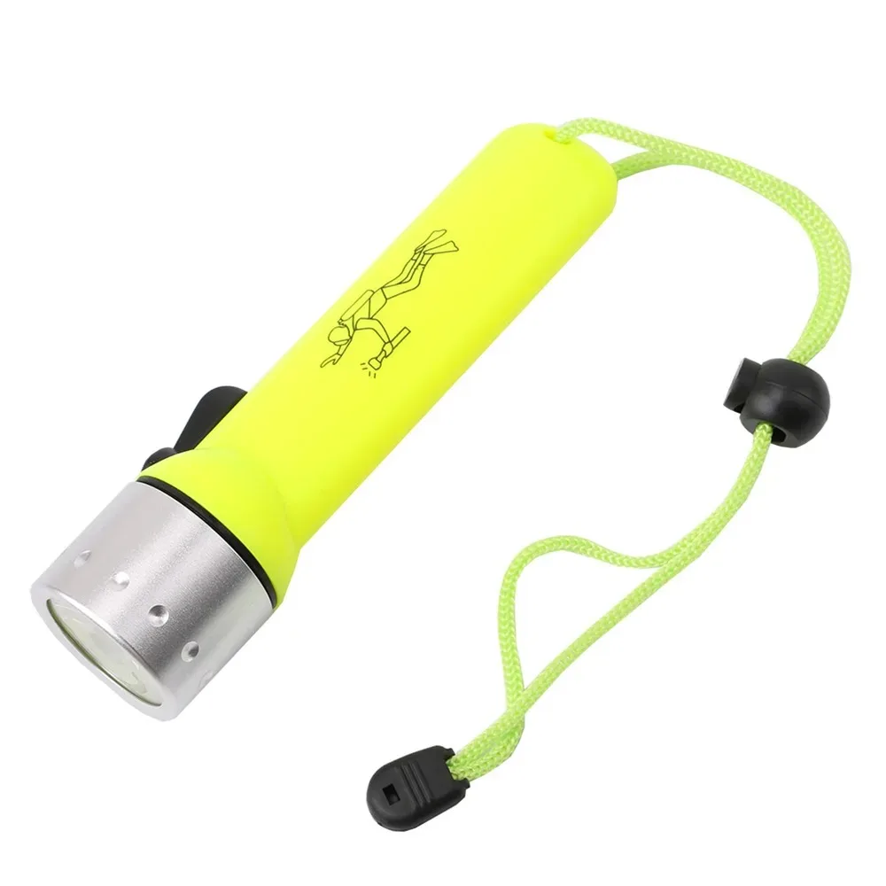 Outdoor Diving Powerful Flashlight on the Battery Mini Portable Lighting Lights High Lumen LED Waterproof Flashlightight Lantern