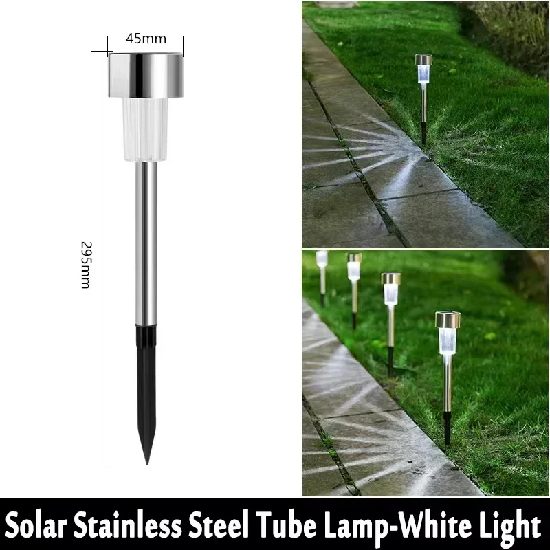 Outdoor Solar Landscape Lawn Lights Garden Lights Waterproof Decoration Lights for  Pathways Patio Yards Lawns Walkways
