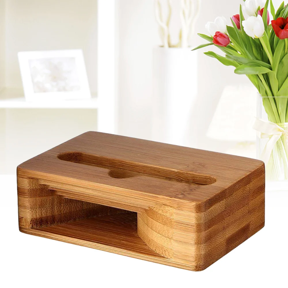 Phone Sound Amplifier Universal Phone Holder Stand Cellphone Wood Loudspeaker Holder