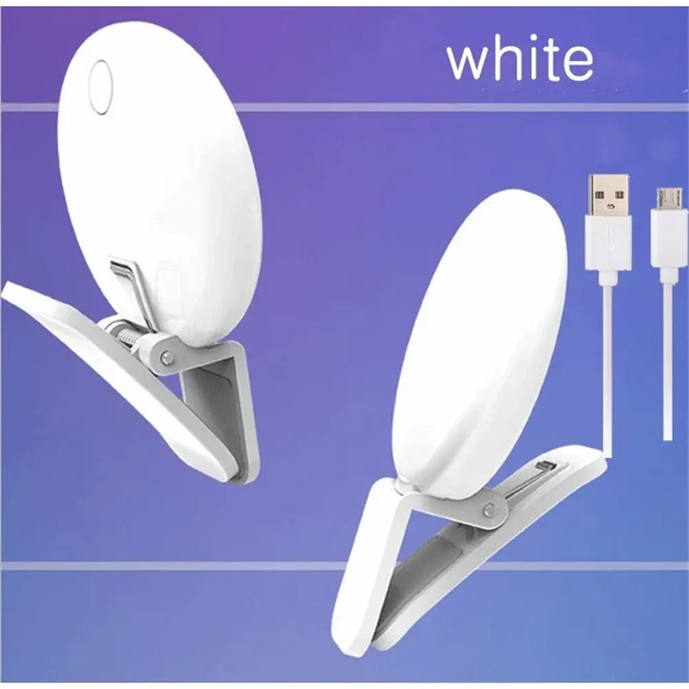 Portable LED Lamp Phone Live Video Beauty Light Universal Mobile Phone Selfie Fill Light USB Charge Photography Clip Ring Light