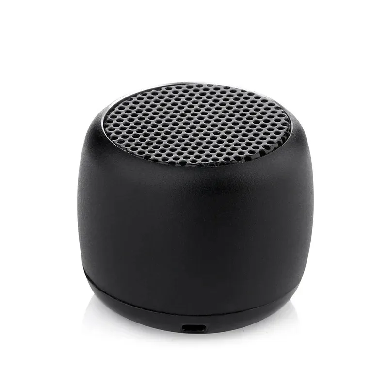 Portable Speakers Handfree Cell Phone Bluetooth Wireless Speaker Small Subwoofer Bass Sound Box Mini Soundbox Metal Audio Player