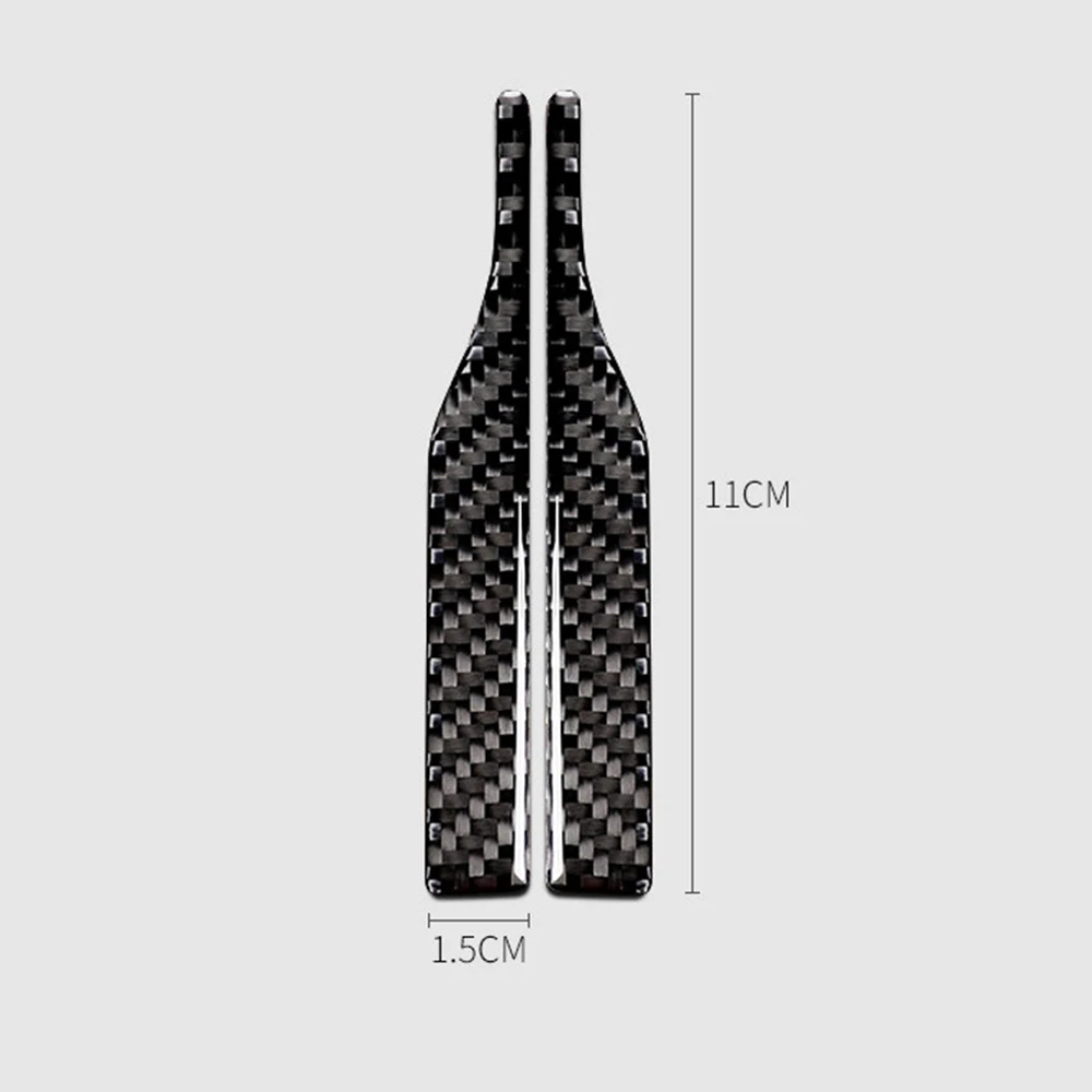 Rearview Mirror Anti-Collision Scratch Strips Car Decorative Reflective Protective Covers Compatible with Most Models