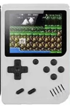 Retro Handheld Games Console Built-in 400 Video Games Portable Gaming Player with 2.4 Inch IPS Screen and Rechargeable Battery