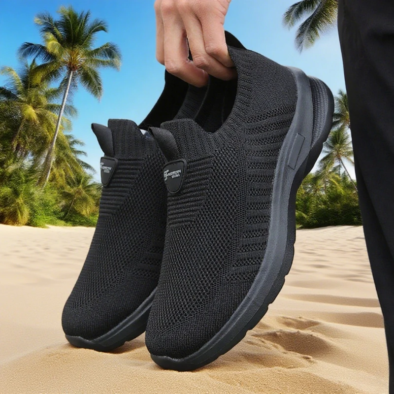 Running Mesh Shoes Fashion Casual Sneakers Outdoor Breathable Athletic Gym Men Tennis Footwear Lightweight Zapatillas De Hombre