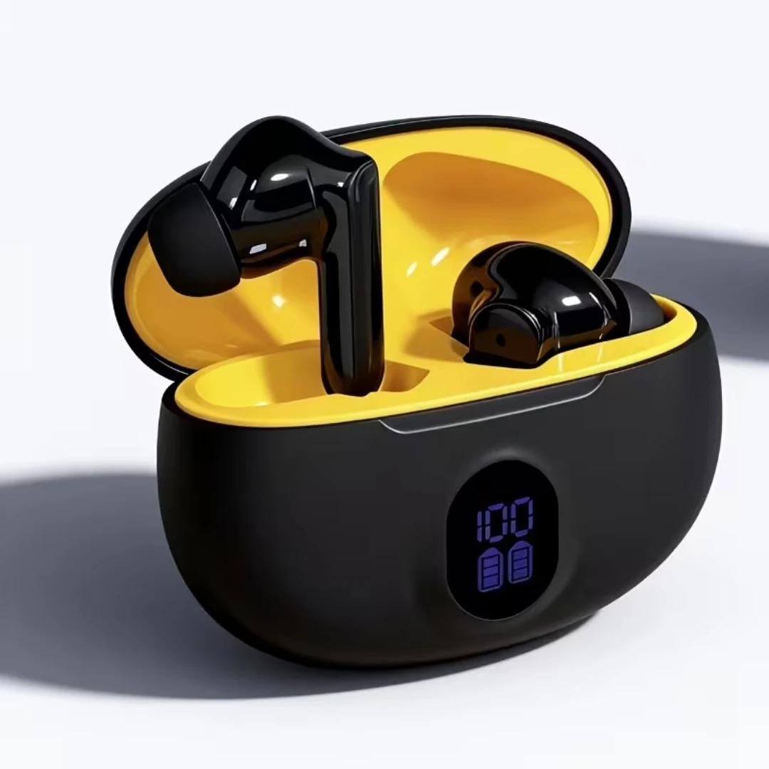 S510 TWS Wireless Headphones LED Power Earphones Digital Display Headset Stereo Sound Bluetooth-compatible 5.3 for iphone