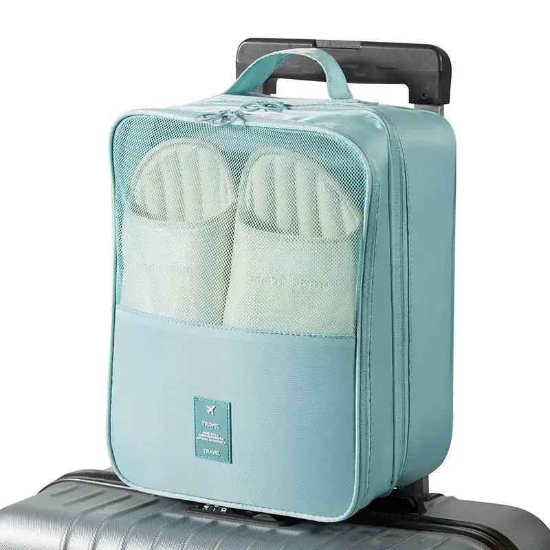 Shoe Bags - Holds 3 Pair of Shoes, Travel Essentials for Flying Carry On Luggage Accessories
