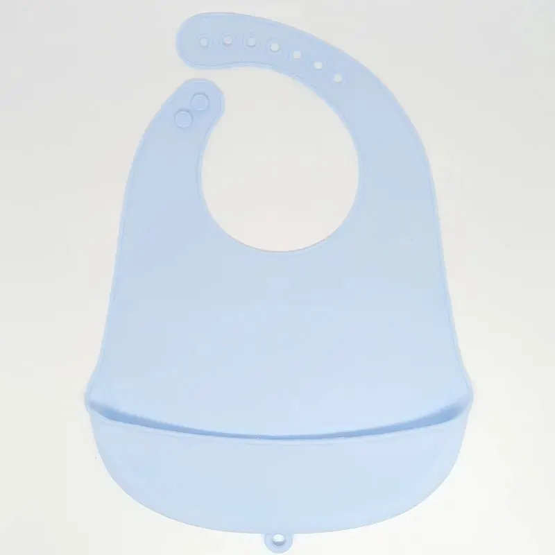 Silicone Baby Eating Bibs Easy to Clean Baby Bibs Drooling Towel Waterproof Children Silicone Bibs