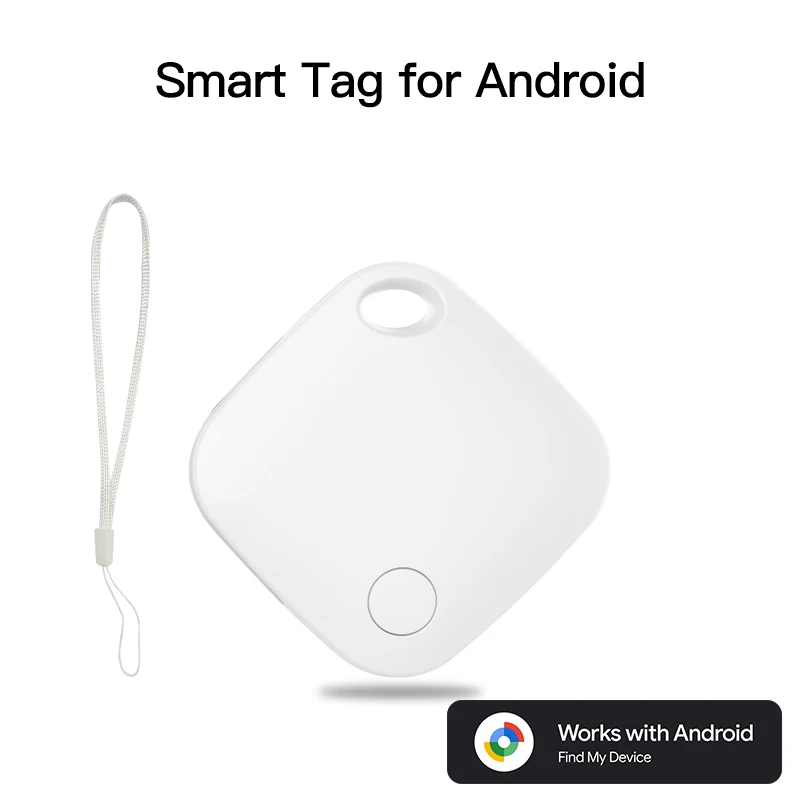 Smart Location Tracker for Android Devices Tag Work With Google Find Hub App Positioning Key Finder for Xiaomi Samsung Motorola