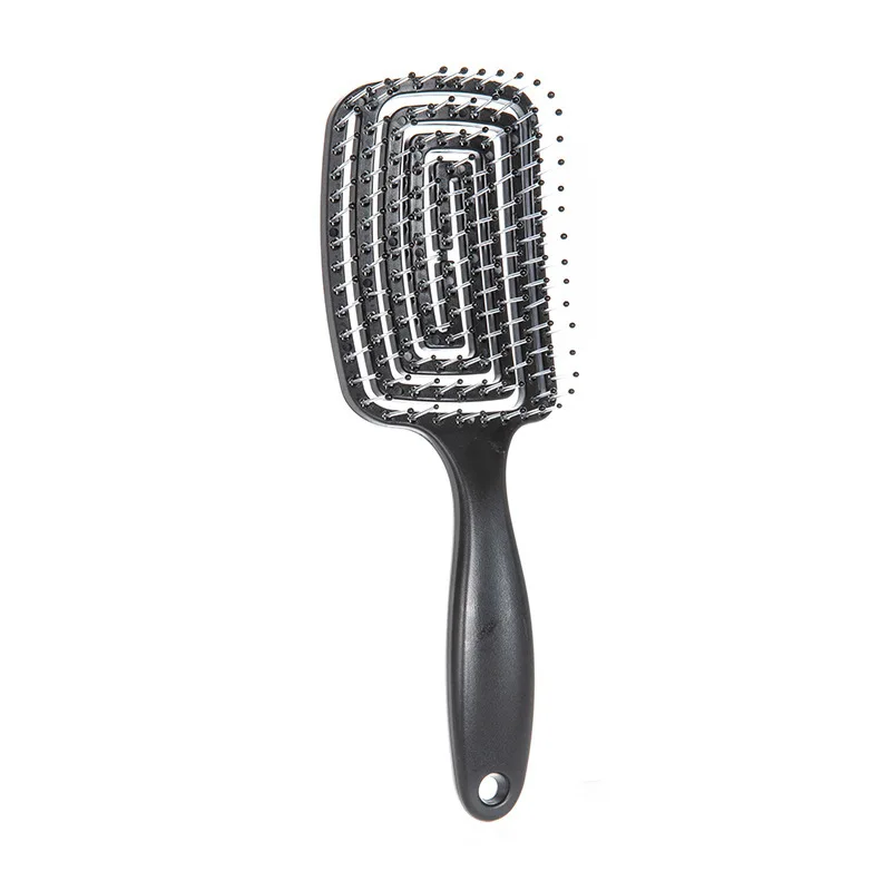 WANMEI Volumizing Detangling Hair Massage comb Hair Massage Comb with Hollowed-Out Design hair styling tools for real hair wigs