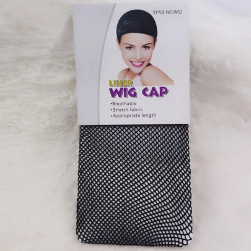 Wholesale Black Snood Nylon Hairnet Materials For Wigs Making Streching Elastics Mesh Cap For Women Wig Liner Accessories