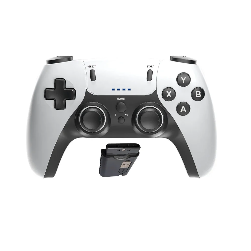 Wireless Gaming Handheld Controller Portable Entertainment Console Supports PS1 PS2 PS3 PC Android - Gamepad with Joystick