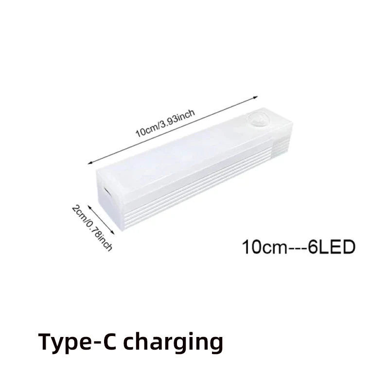 Wireless LED Night Lights Motion Sensor Lights Closet Kitchen Night Lights Bedroom Detector Light Cabinet Staircase Backlit