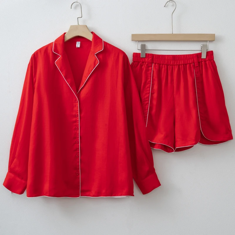Women Fashion Shirt Short sets