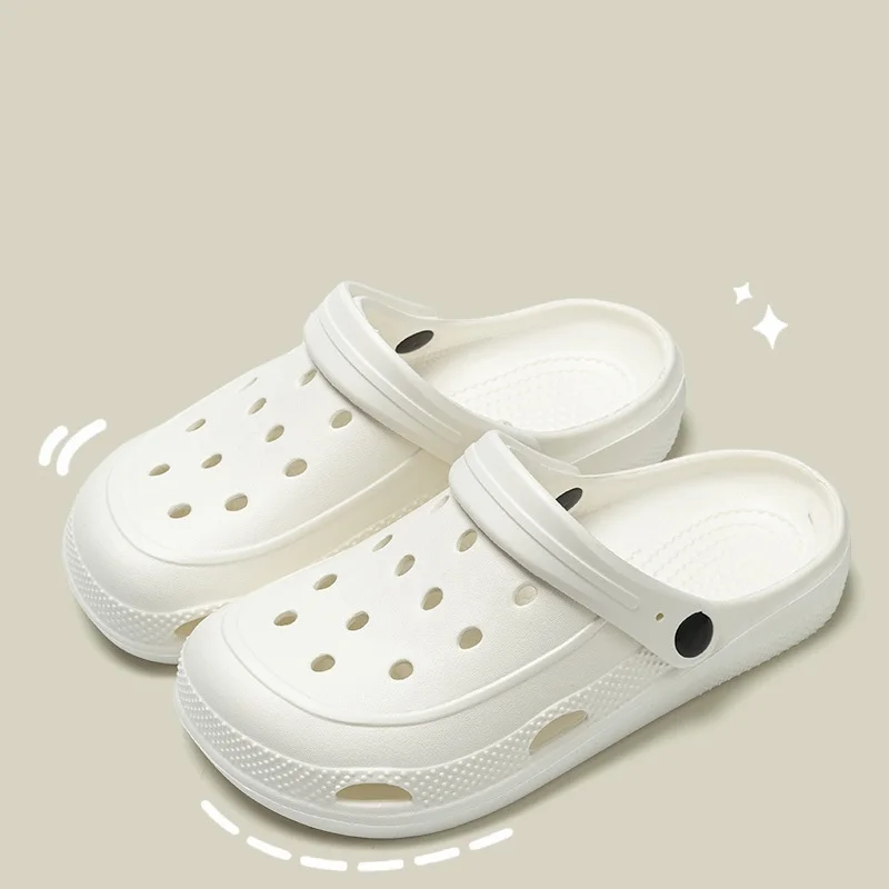 Women Home Slippers Men's Sandals Summer Garden Clogs Shoes Man Beach Slipper Outdoor Waterproof Soft Slides Casual Anti Slip
