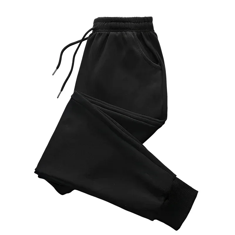 Women Men No Printed Long Pants Women Casual Loose Fashion Outdoor Fitness Jogging Drawstring Sweatpants Daily Sweatpants