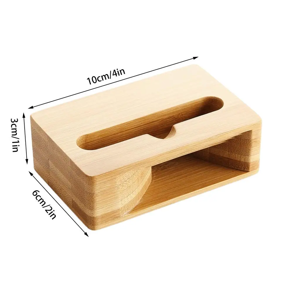 Wood Phone Speaker Amplifier Desktop Natural Wooden Cell Mobile Phone Stand Loudspeaker Dock Clear Calls Music Audio Player