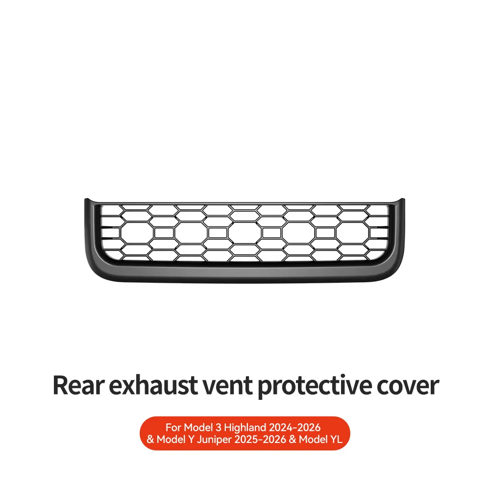 YZ For Tesla Model 3/Y Highland Juniper  Rear Center Console Air Outlet Cover Vent Outlet Dust Cover Car Styling Accessories