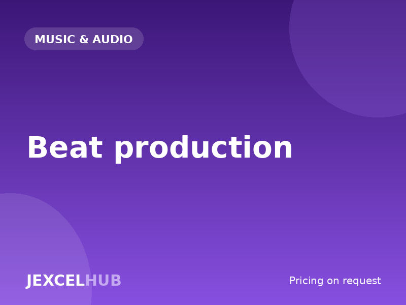 Beat production