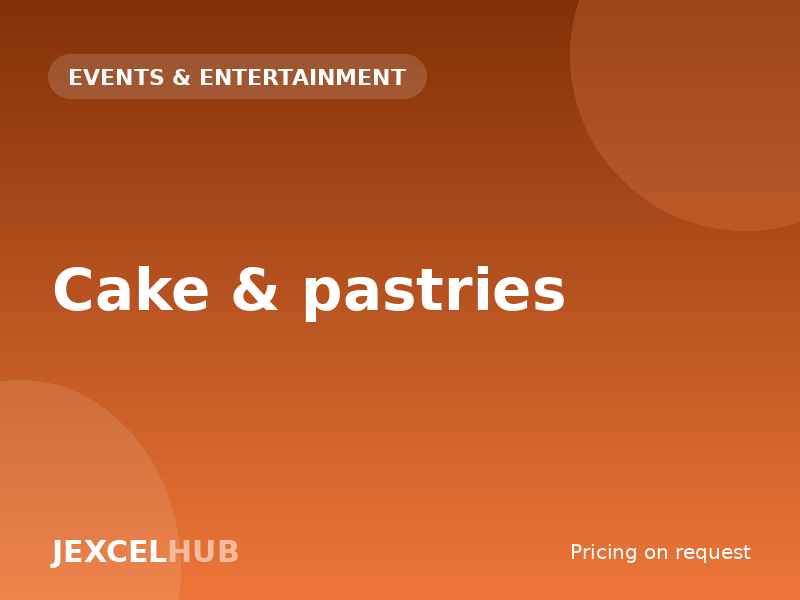 Cake & pastries