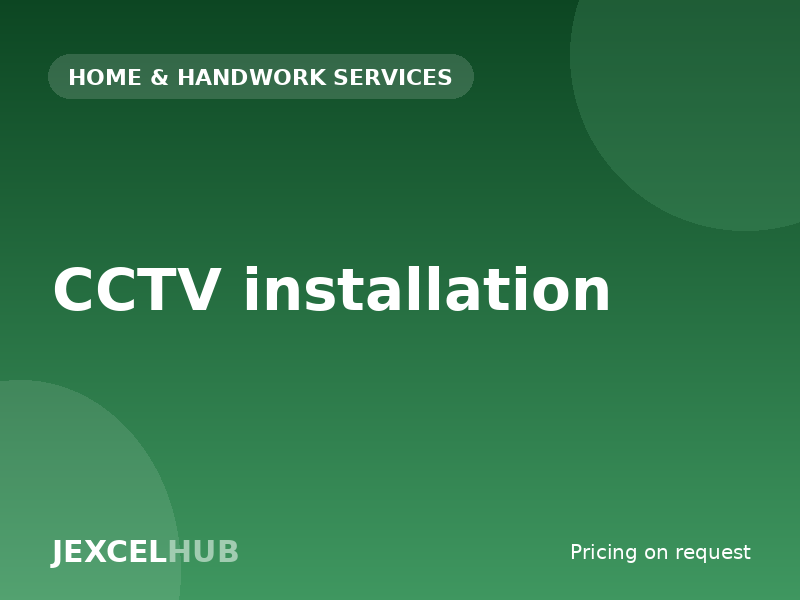 CCTV installation
