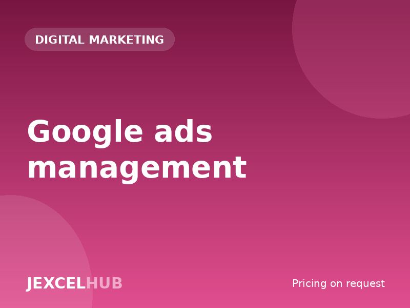 Google ads management