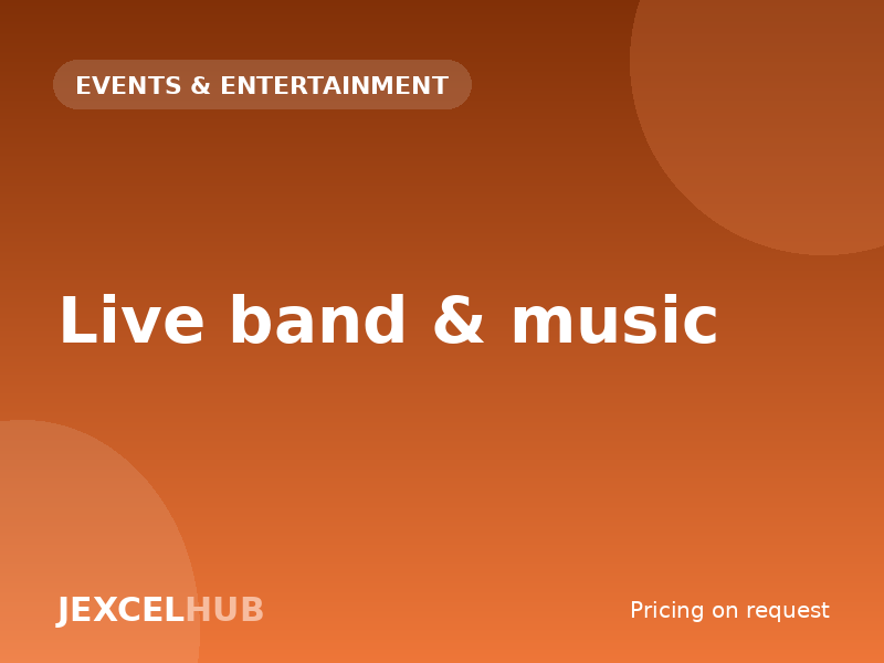 Live band & music