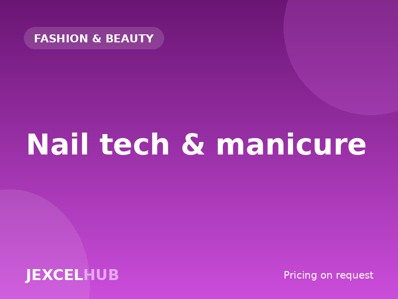 Nail tech & manicure