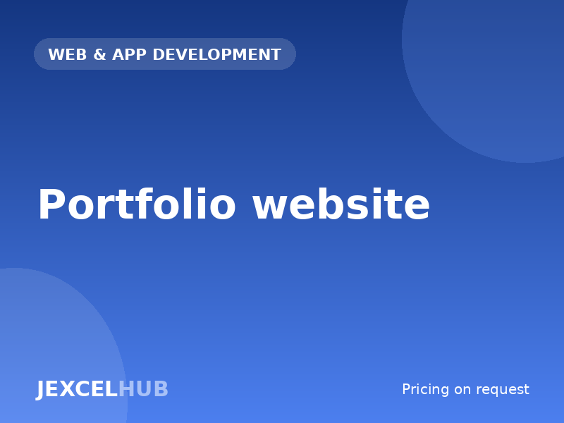 Portfolio website