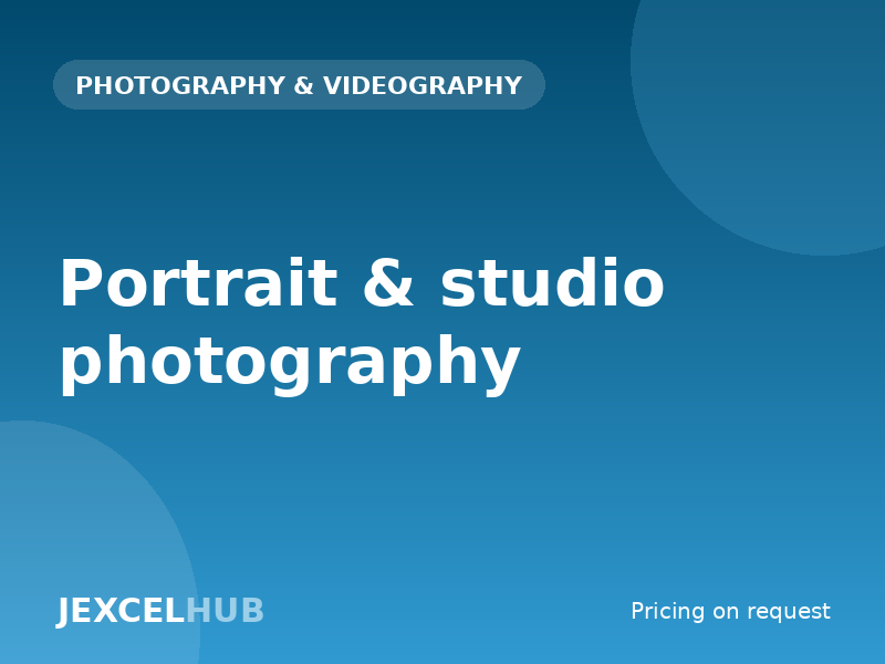 Portrait & studio photography