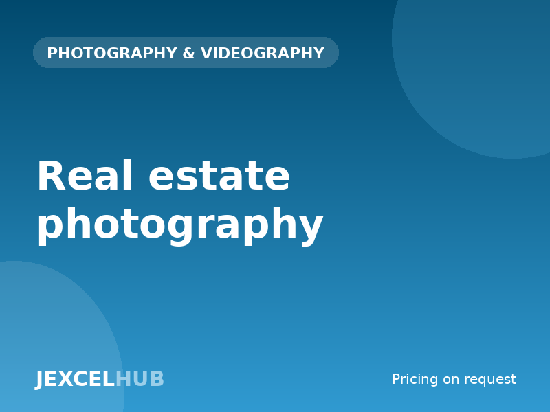 Real estate photography