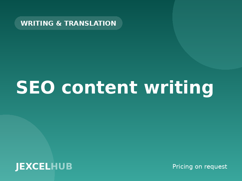 SEO content writing