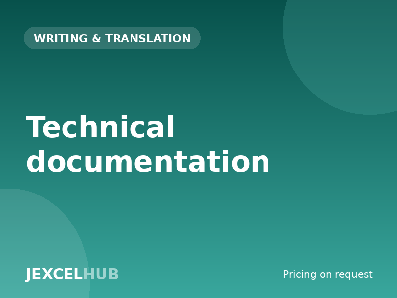 Technical documentation