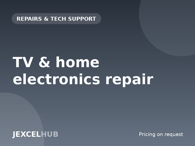 TV & home electronics repair