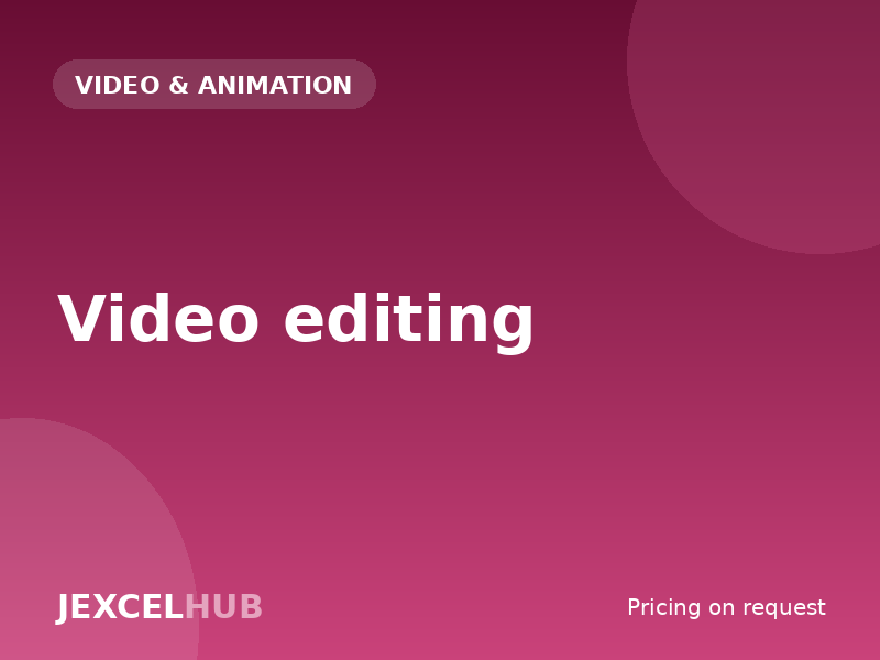 Video editing