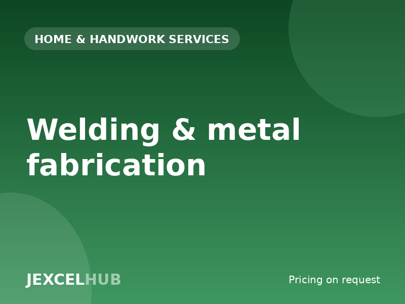 Welding & metal fabrication